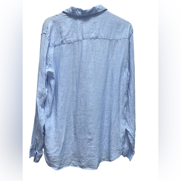 Lilly Pulitzer Men's Stuff Addison Shirt Blue Button Down Large - Picture 4 of 9